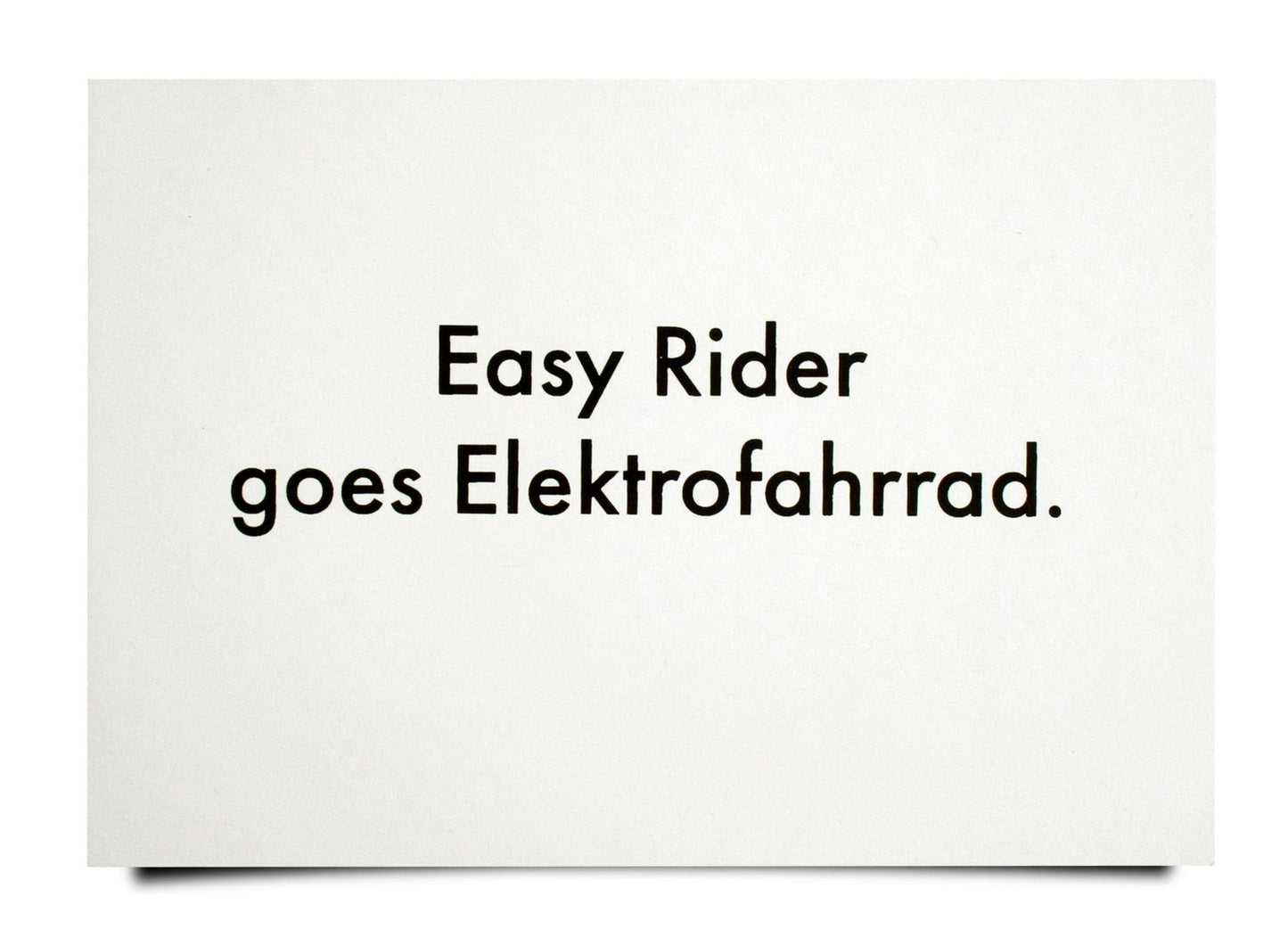 Easy Rider goes Elektrofahrrad | Karte