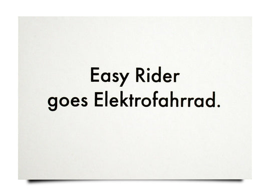 Easy Rider goes Elektrofahrrad | Karte