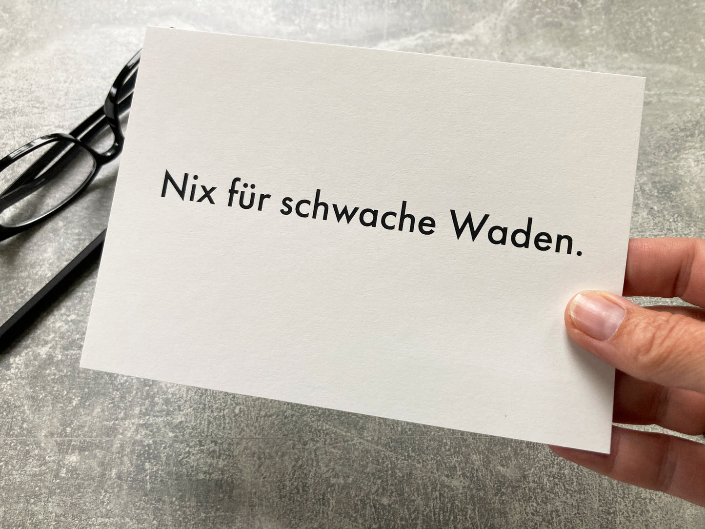 Nix für schwache Waden | Karte
