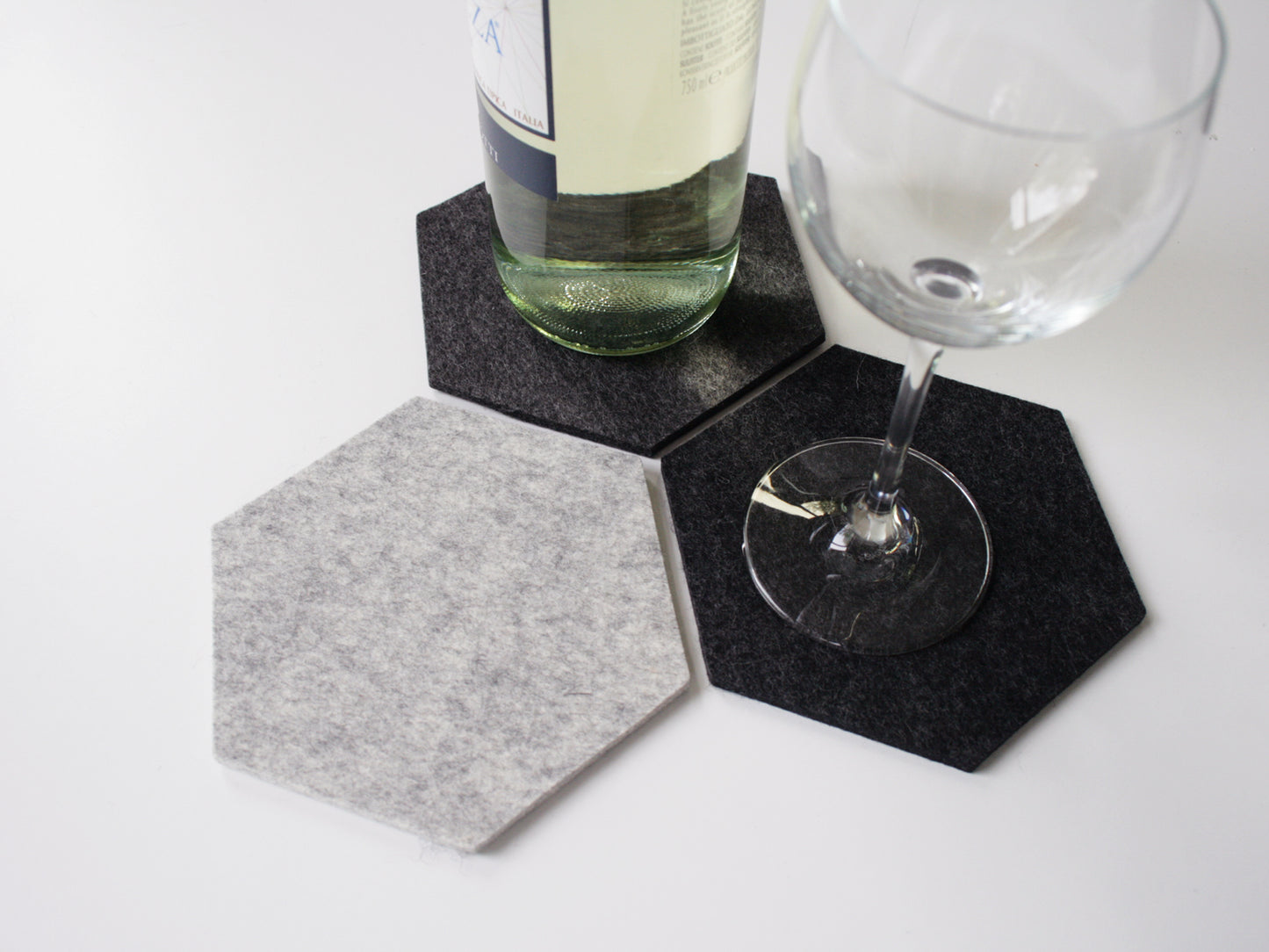 Sechsecke | Untersetzer 3er-Set