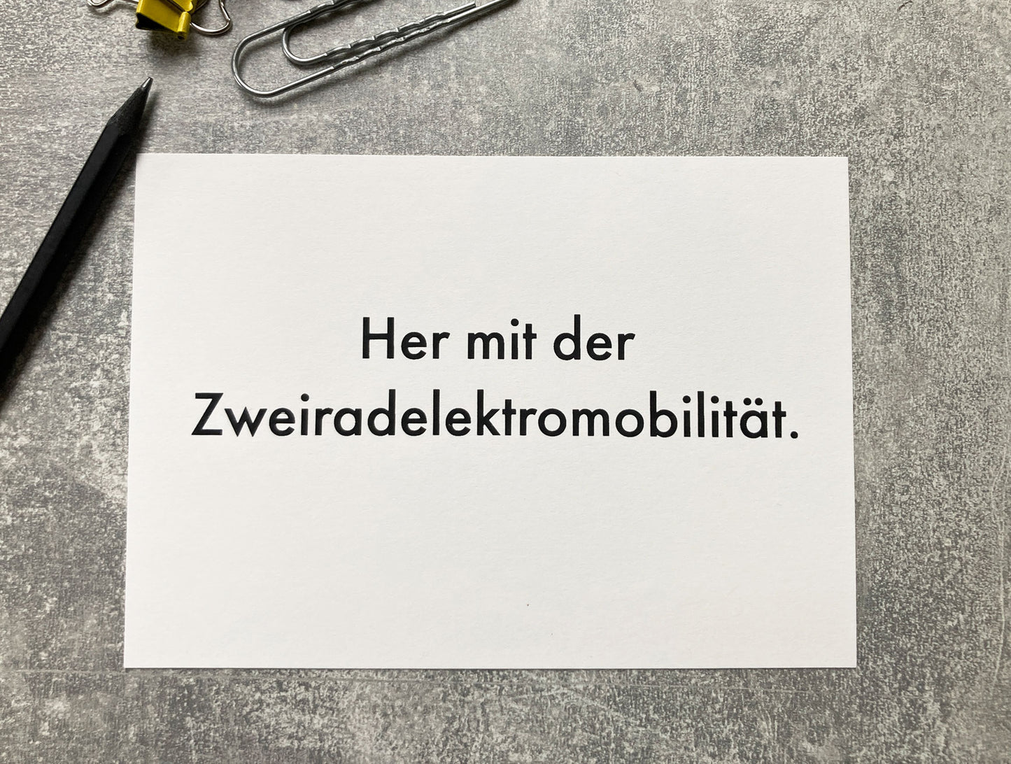 Her mit der Zweiradelektromobilität | Karte
