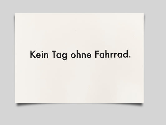 Kein Tag ohne Fahrrad | Karte