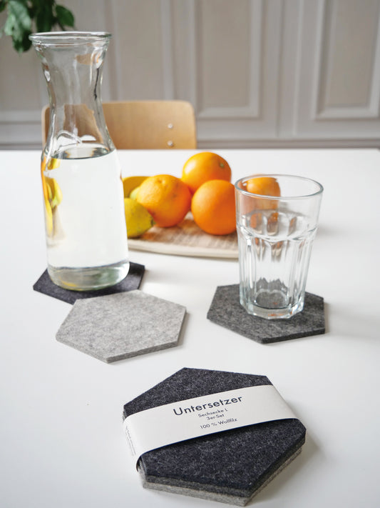 Sechsecke | Untersetzer 3er-Set