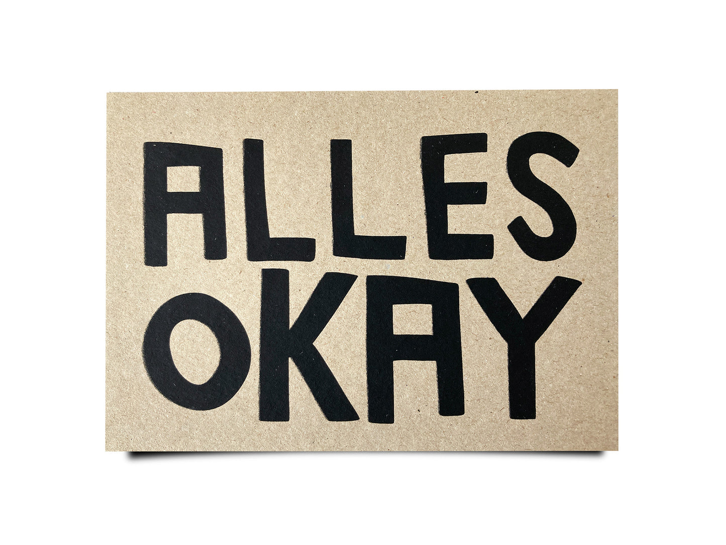 Alles okay | Karte