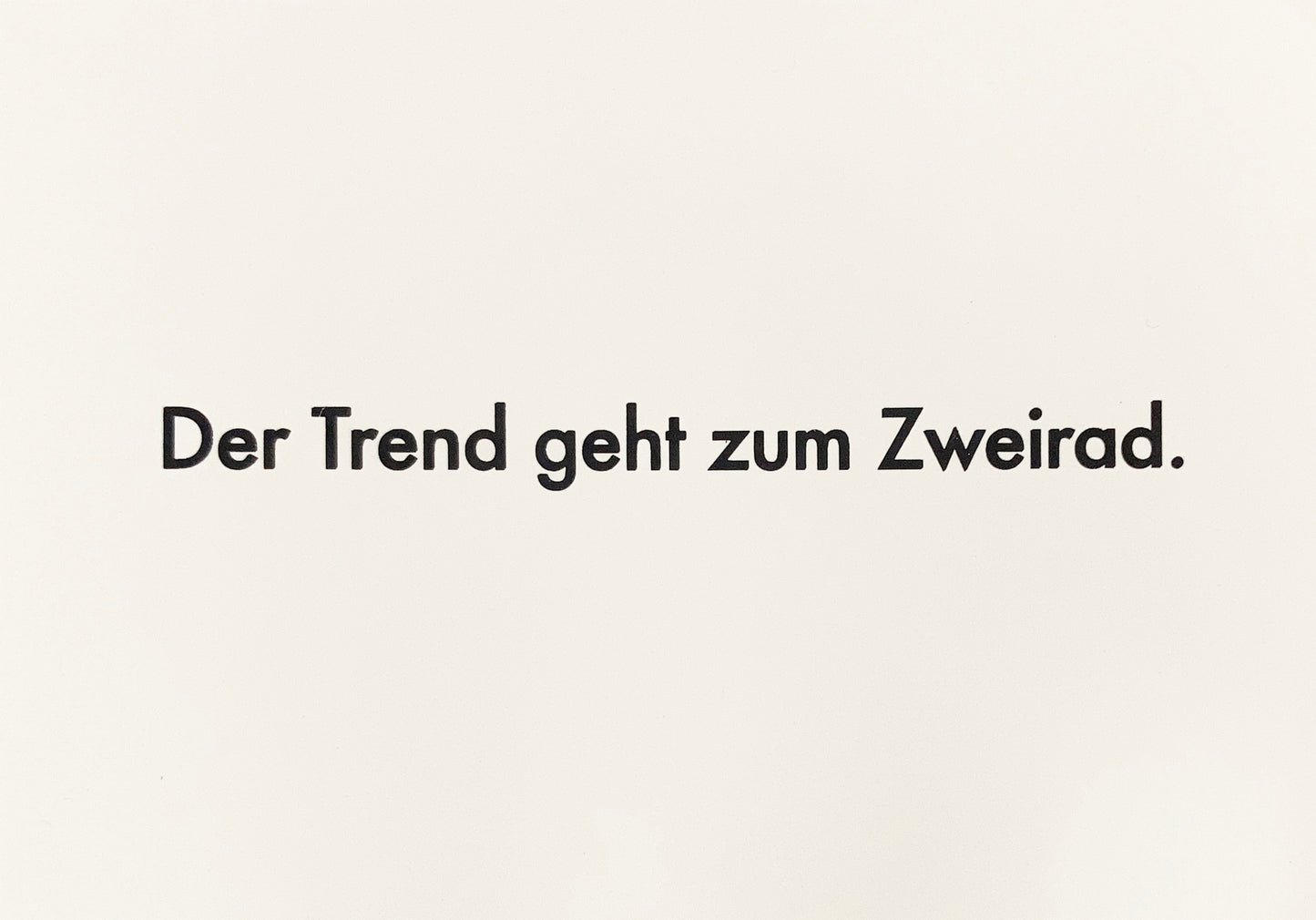 Der Trend geht zum Zweirad | Karte