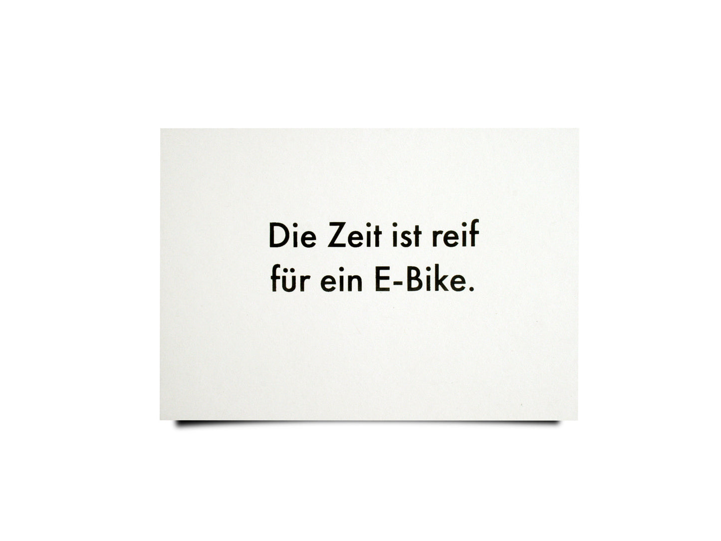 Die Zeit ist reif | Karte